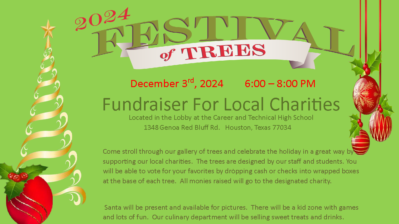 Festival of Trees Flyer 2024