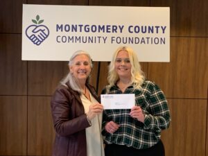 Sarah Dorenbach with MCCF - Montgomery County Community Foundation