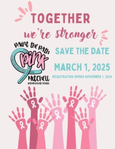 Paint the Path Pink 2025 Save the Date