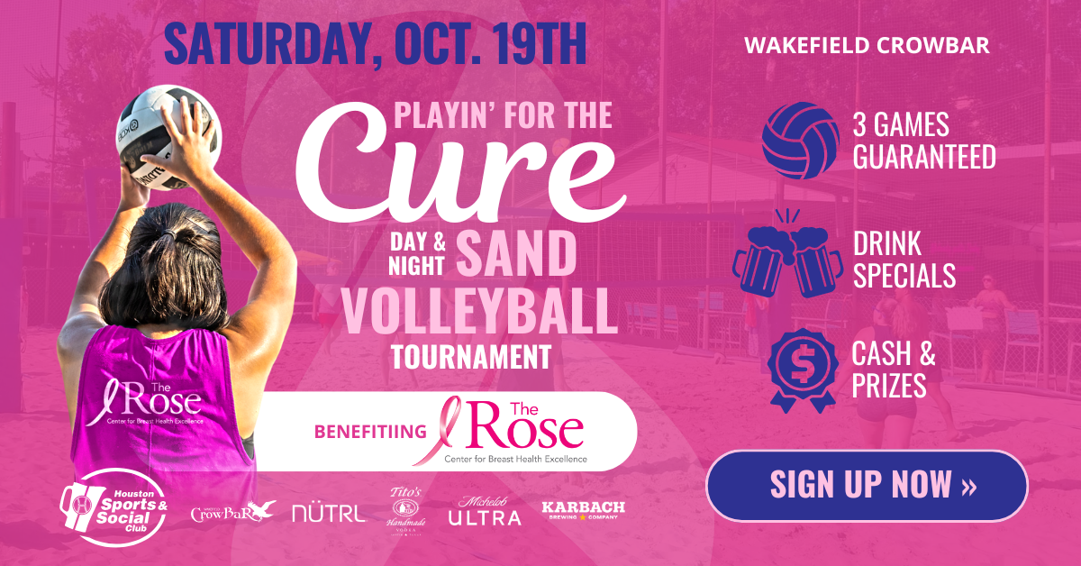 Playin for the Cure VB Tournament Poster FB Post