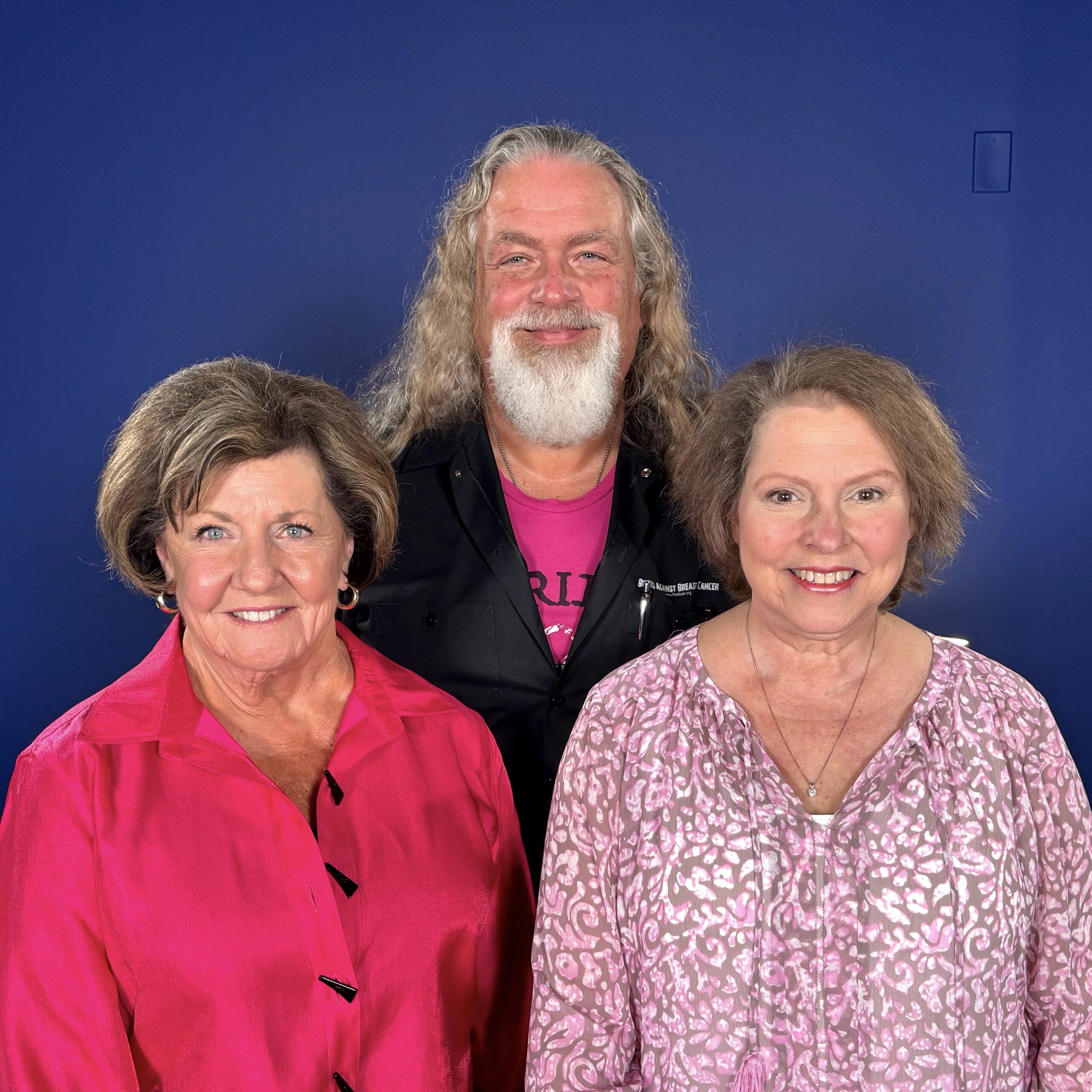 Mike Hazelrigs and Kathy Stevens with Dorothy Gibbons